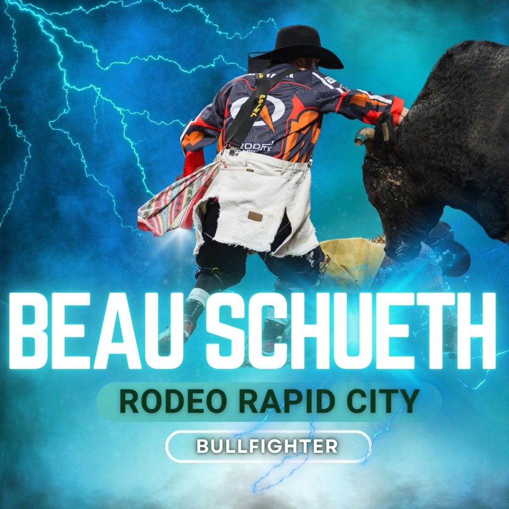 Beau Schueth To Bullfight At Rodeo Rapid City January 30 – February 7, 2026