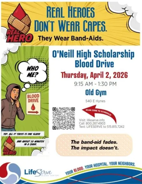 O’Neill LifeServe Blood Drive
