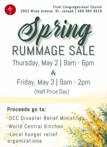 spring-rummage-sale-2024-poster