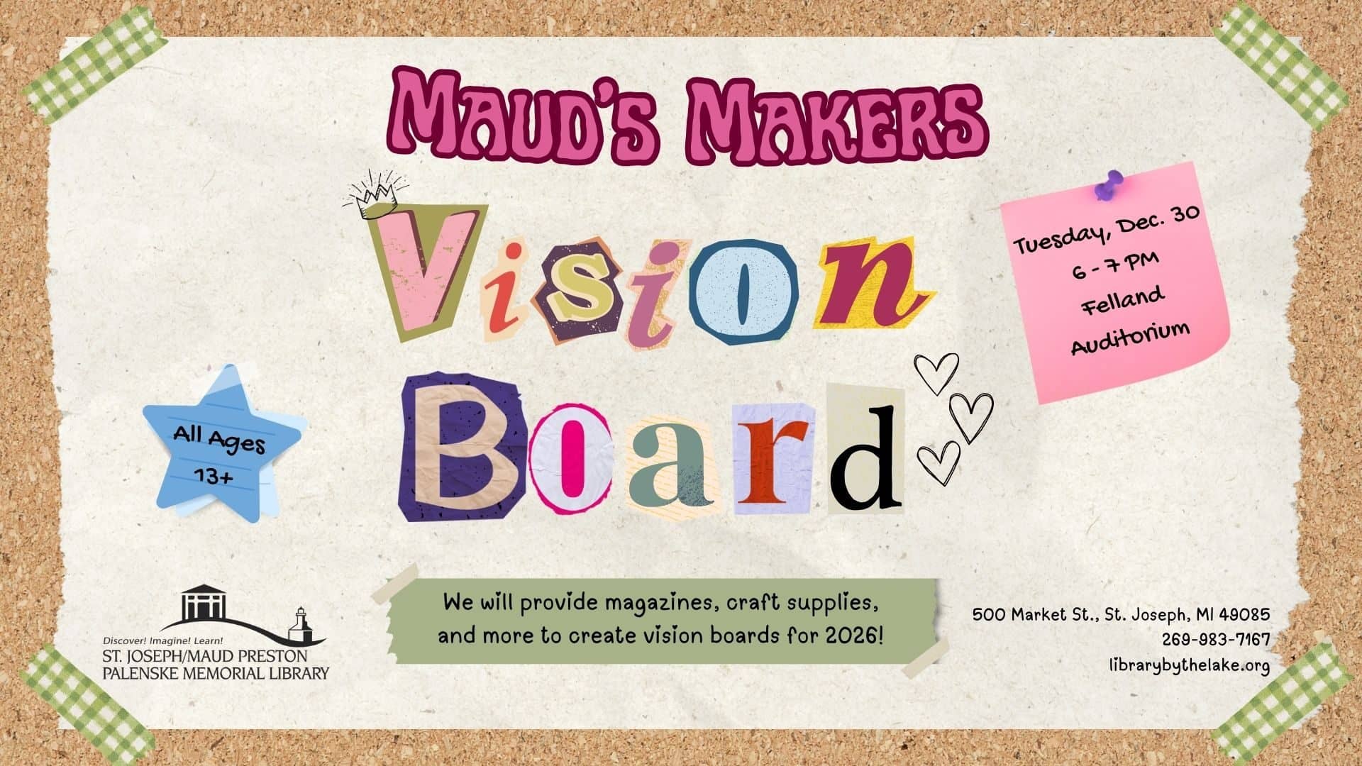 Maud’s Makers: Vision Boards