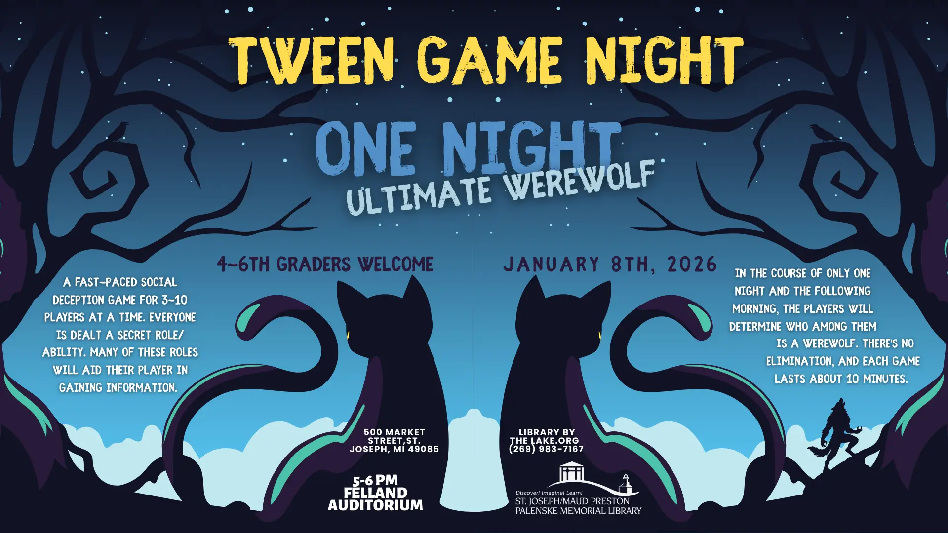 Tween Game Night: Ultimate Werewolf!