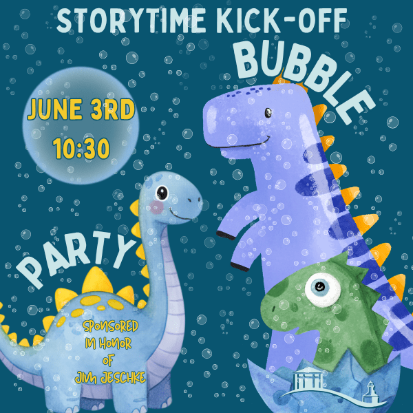 Children’s Story Time Kick-Off & Bubble Party!