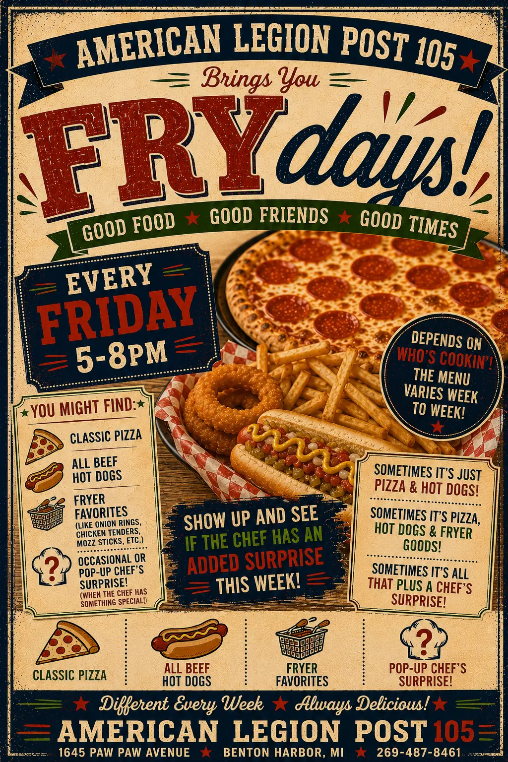 FRYdays at Post 105