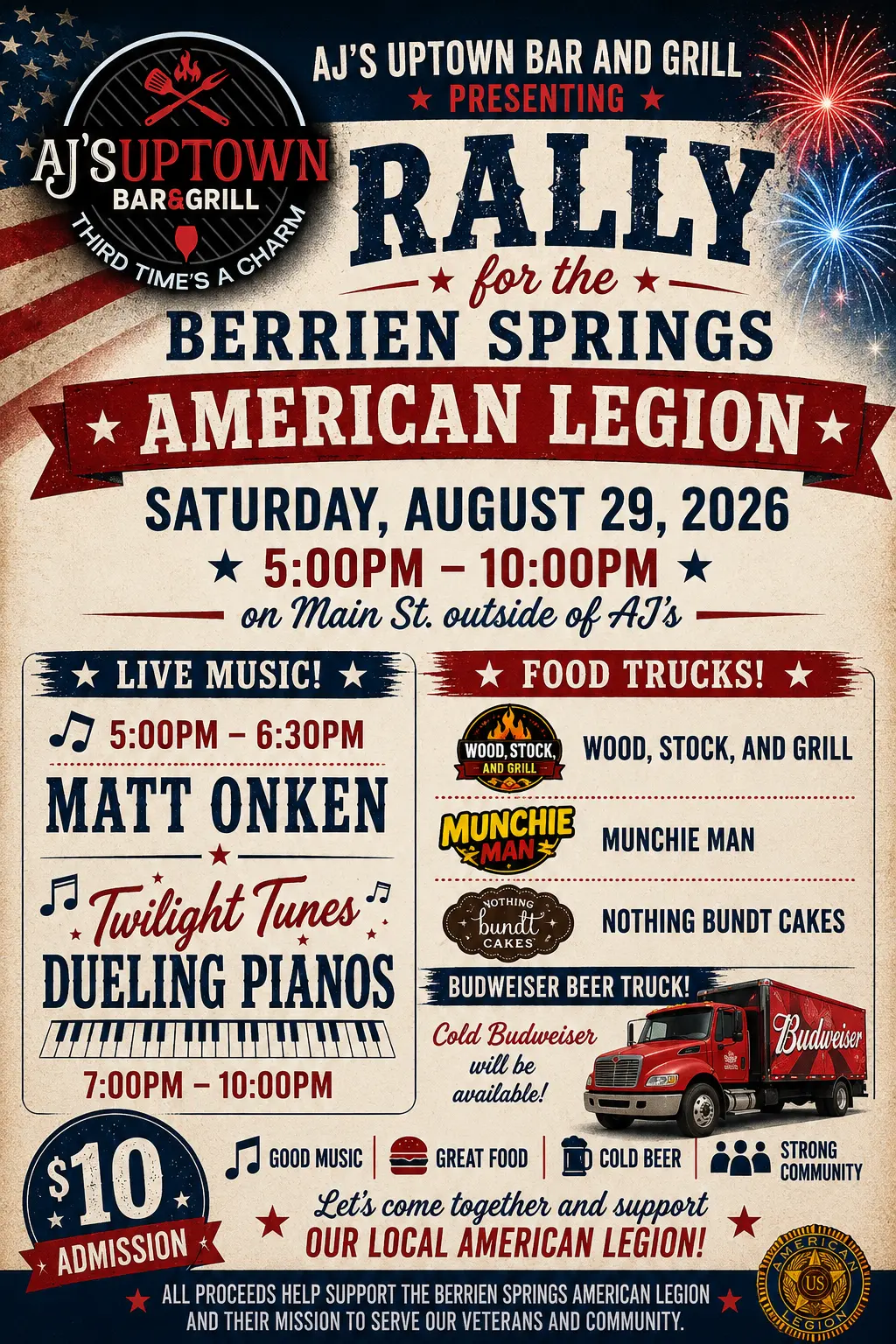 Rally for the Legion Fundraiser
