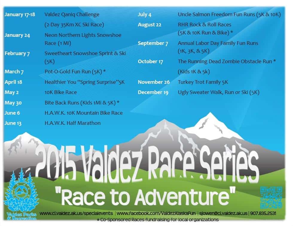 Parks and Rec 2015 Race Line up
