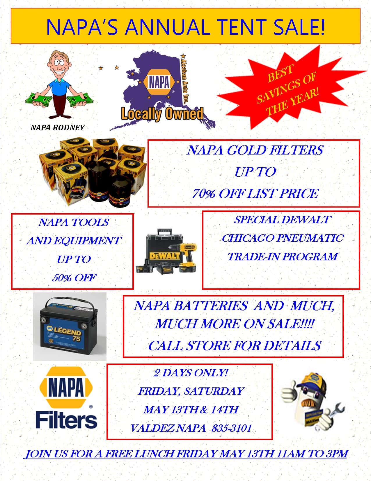 NAPA FLYER 2016