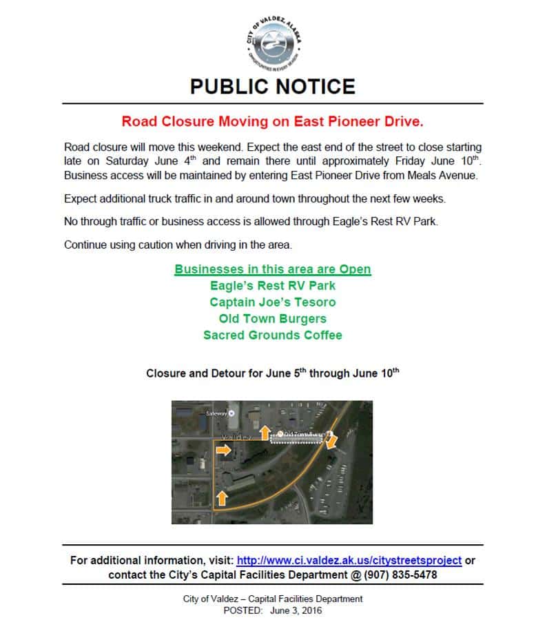 Pioneer Drive - June 6