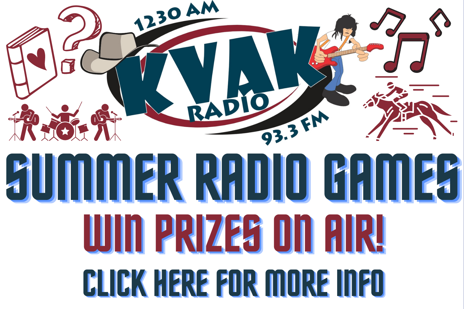 KVAK’s On-Air Summer Radio Games