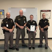 l-r-captain-mat-king-sheriff-donnellon-deputy-stacie-miller-undersheriff-matt-paulus