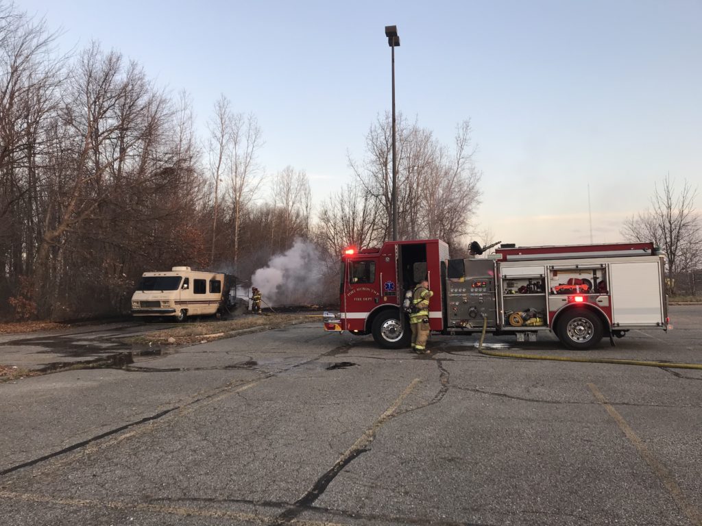 Fire crews respond to brush, camper fire | WPHM