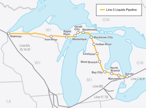 Enbridge awaits federal approval for pipeline replacement - Vimarsana News