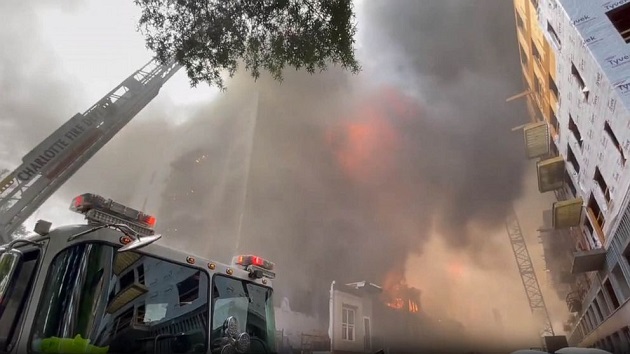 Two construction workers killed in massive fire at Charlotte site - Vimarsana News
