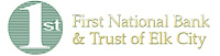 First National Bank of Elk City logo