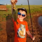 Langston Scott doing what he loves