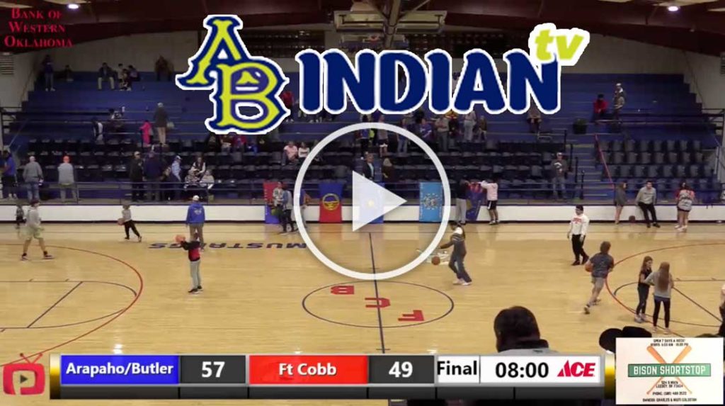 Arapaho vs Ft. Cobb Basketball game