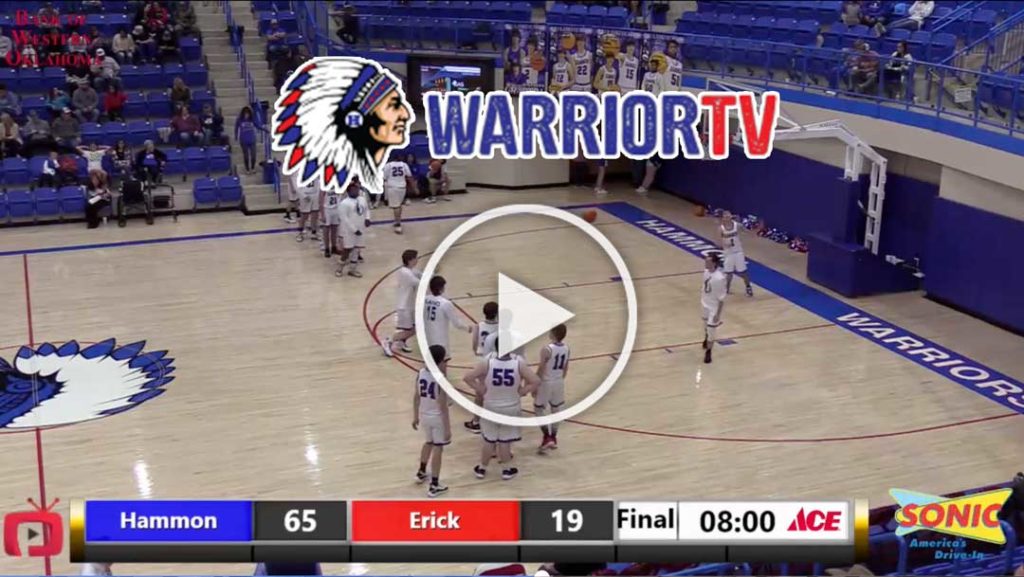 Hammon basketball vs erick