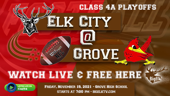 Elk City Football at Grove