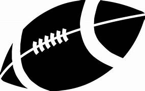 Football-clipart-black and white