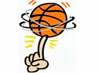 basketball-orange-black-yellow-spinning-finger