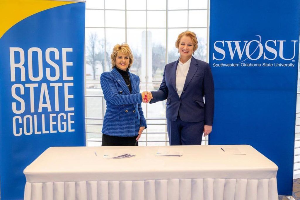 SWOSU and Rose State College Sign Transfer Partnership - Vimarsana News