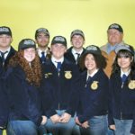 Kelton FFA students were on the Today in Ag radio show with host, Jimmy Clark on Monday, Feburary 13. Pictured from left are Avery McNeil, Slone Rose, Neely Davis, Pavan Patel, Addy Kimbro, Kas Long, Capryce Chappell, Jimmy Morgan, Raquel Lopez and Raj Bhakta.