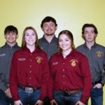 Canute FFA students were on the Today in Ag radio show with host, Jimmy Clark on Friday, Feburary 17. Pictured from left are Rook Walker, Meliah DeGarmo, Tiger Gillespie, Madison Church and Parker Jacks.