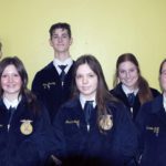 Granite FFA students were on the Today in Ag radio show with host, Jimmy Clark on Wednesday, Feburary 22, 2023. Pictured from left aWill Meinert, Laramie Carothers, Jake Murray, Jessica Smith, Megan Mills, and Savanna Smith.
