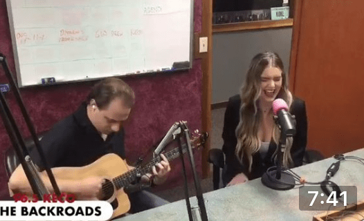 Tory Rae performs "Cowboys Only Love Themselves" during her Backroads debut on KECO 96.5FM.