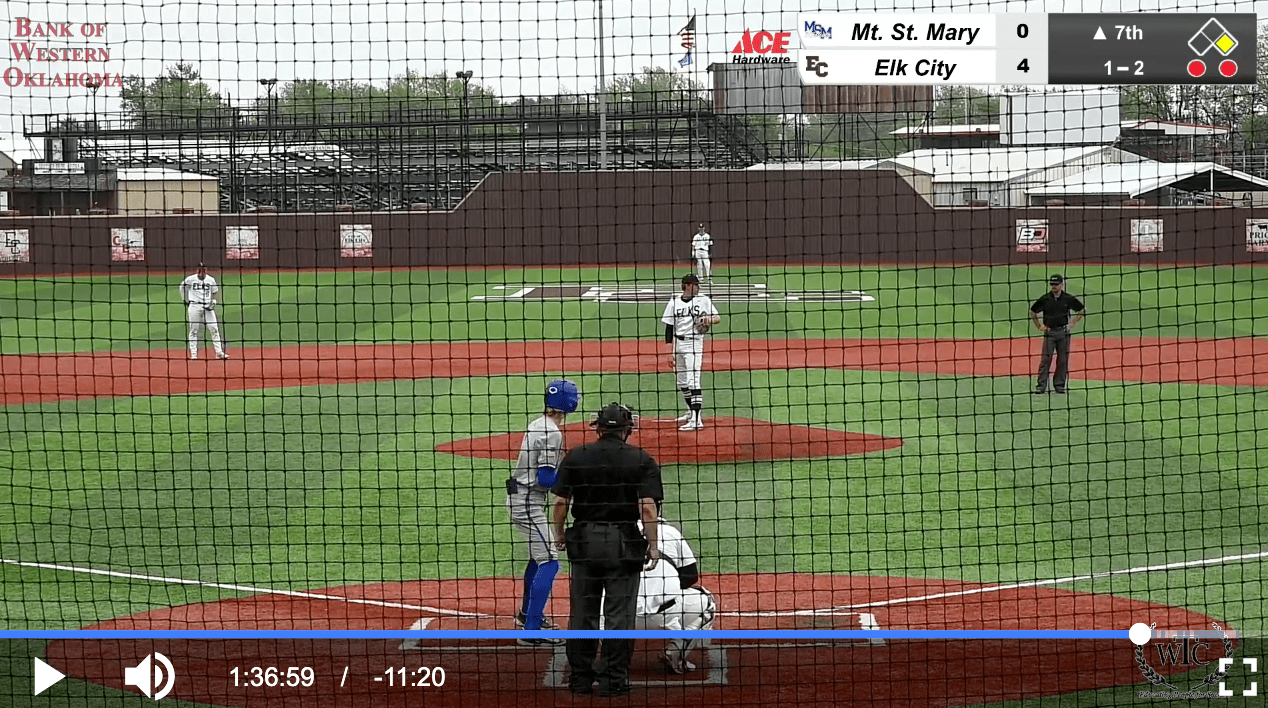 Elk City vs St. Mary baseball