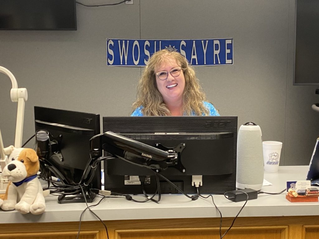 Terry Ford SWOSUSayre Instructor With the Write Stuff KECO 96.5FM