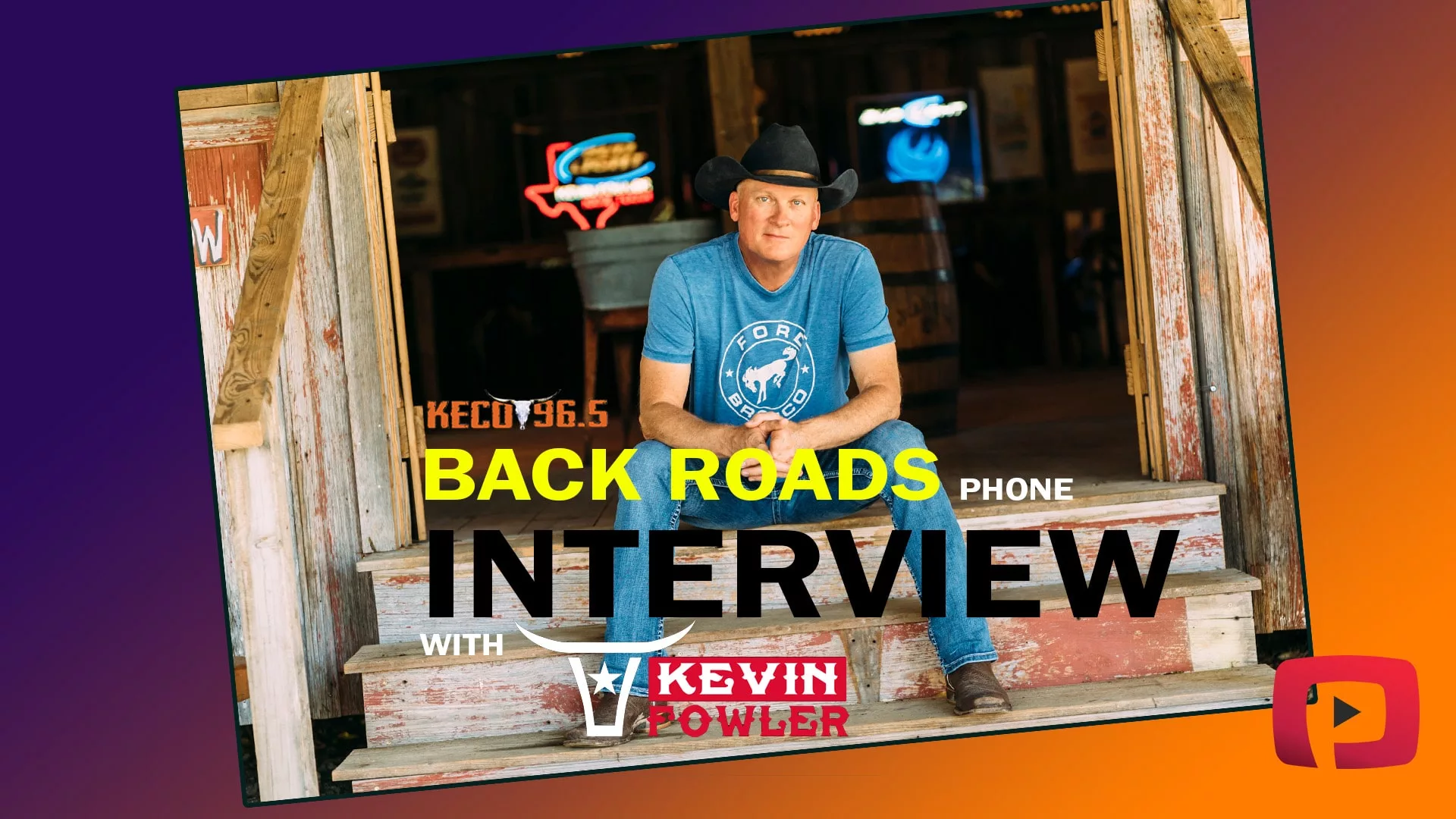 KECO Backroads Phone Interview featuring Kevin Fowler