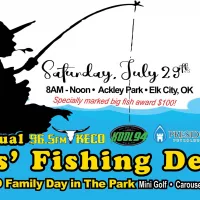 KECO Kids Fishing Derby Flyer