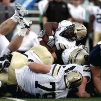 College Football Game in Action