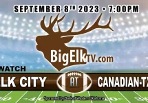Elk City vs Canadian TX Football Game Announcement