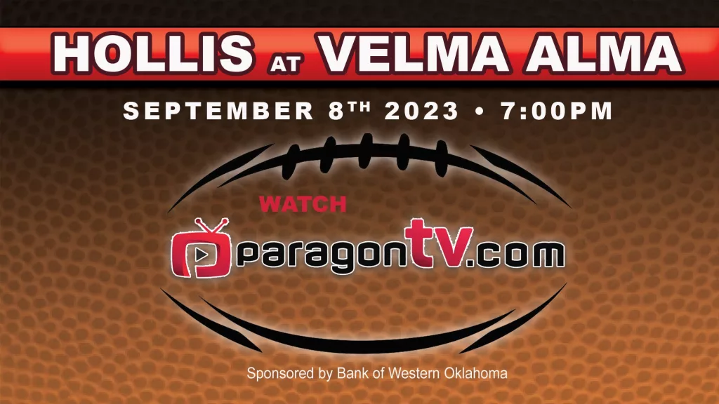 Watch Hollis vs Velma-Alma Football Game on ParagonTV