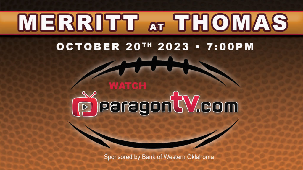 Merritt vs. Thomas Football Game - October 20th, 7 PM