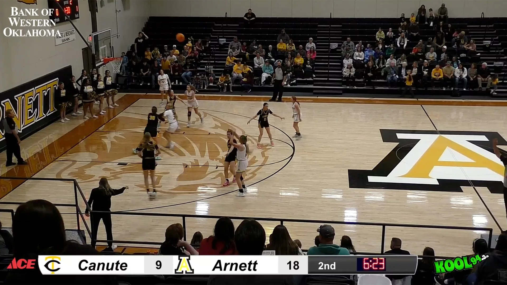Girls' Basketball Game - Canute vs. Arnett - ParagonTV.com