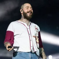 Singer Post Malone at Rock in Rio at the Olympic Park. September 3^ 2022.