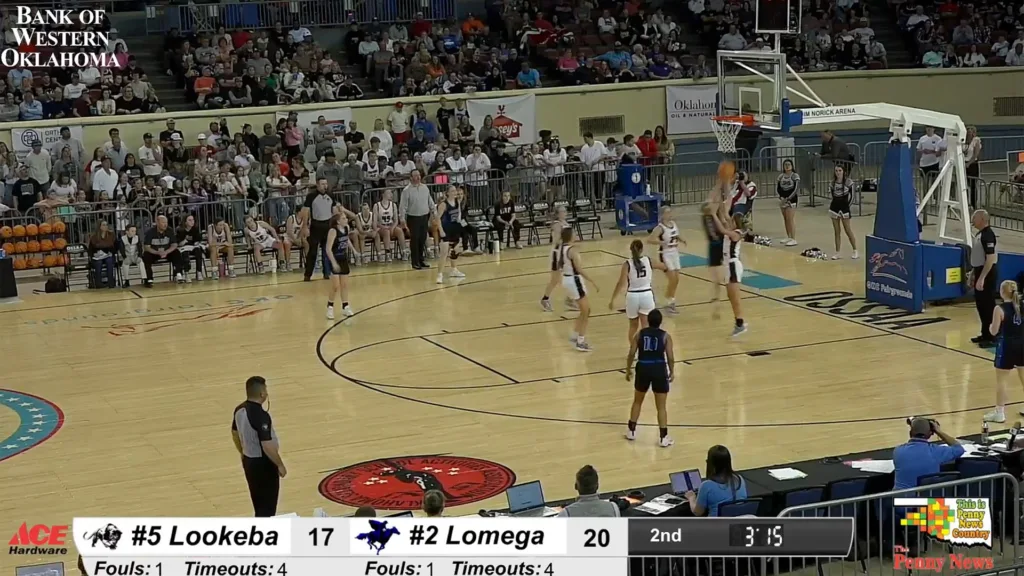 Lookeba-Sickles vs Lomega Girls State Basketball 2024