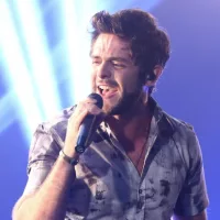 Country music artist Thomas Rhett performs at the iHeartRadio Album Release Party with Thomas Rhett on September 28^ 2015 at the iHeartRadio Theater in New York City.