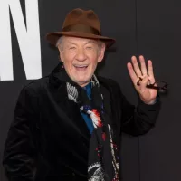 Sir Ian McKellen attends The Good Liar premiere at 787 7th Avenue in Manhattan. New York^ NY - November 6^ 2019