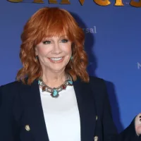 Reba McEntire at the NBCUniversal TCA Press Tour at the Langham Hotel on July 14^ 2024 in Pasadena^ CA