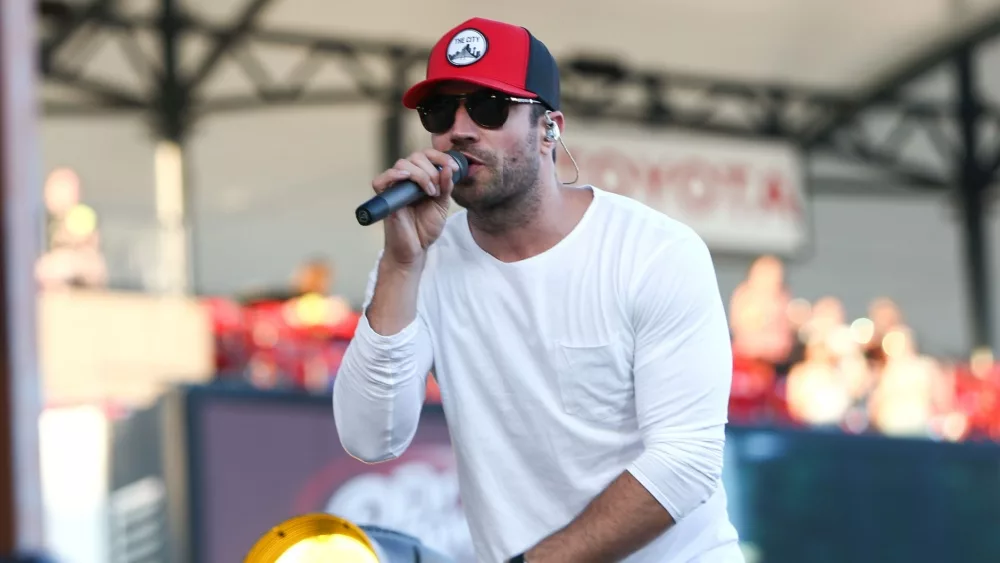 Sam Hunt performs onstage during the 2016 Off The Rails Music Festival - Day 2 on April 24^ 2016 at Toyota Stadium in Frisco^ Texas.