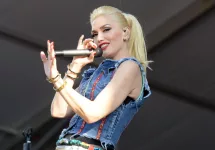 Gwen Stefani performs with her band No Doubt at the New Orleans Jazz and Heritage Festival. New Orleans^ LA - May 1^ 2015