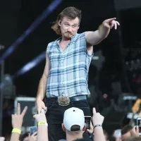 Morgan Wallen performs in concert during the "Can't Say I Ain't Country" Tour on July 20^ 2019 at Northwell Health at Jones Beach Theater in Wantagh^ New York.