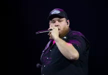 Luke Combs performs live at ao arena manchester uk. Manchester^ United Kingdom^ 17th october 2023