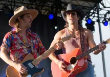 Cameron Duddy and Mark Wystrach of the band Midland perform at BottleRock.Napa^ CA/USA: 5/24/19