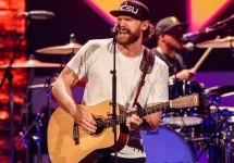 Chase Rice performs onstage during the 2021 iHeartCountry Festival Presented By Capital One at The Frank C. Erwin Jr. Center on October 30^ 2021 in Austin^ Texas.