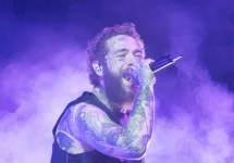 Post Malone performs at Bonnaroo music festival Manchester^ Tennessee USA - 06-15-2024