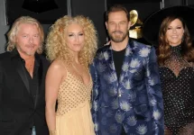 Little Big Town -- Philip Sweet^ Kimberly Schlapman^ Jimi Westbrook^ Karen Fairchild -- at the 61st Grammy Awards at the Staples Center on February 10^ 2019 in Los Angeles^ CA
